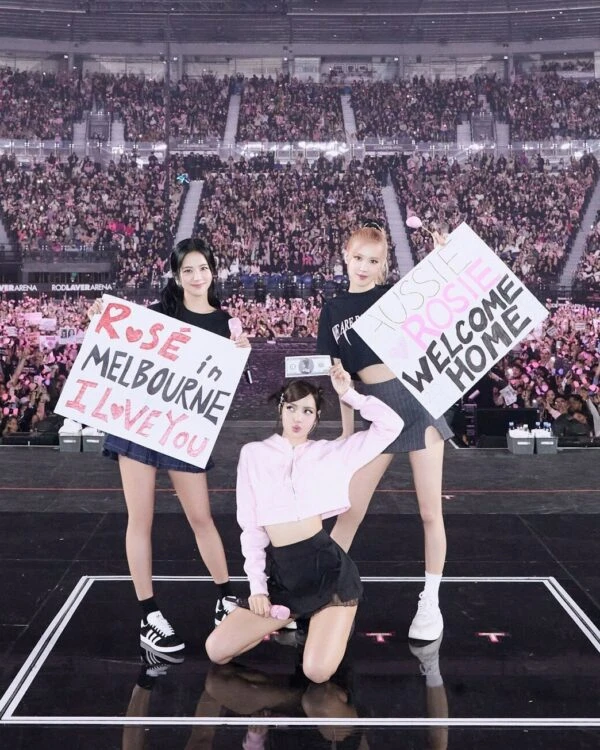 Grey Striped Slit Mini Skirt | Rose - BlackPink 7 Grey Striped Slit Mini Skirt | Rose - BlackPink - Image 5