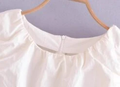 White Drawstring Sleeveless Top | Haerin - NewJeans -Amped Apparel Haerin NewJeans White Drawstring Sleeveless Top 4 600x433 1