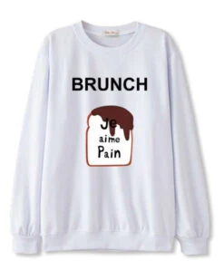 Red Brunch Sweatshirt | Hani - EXID -Amped Apparel Hani Brunch Sweater 2 600x750 1
