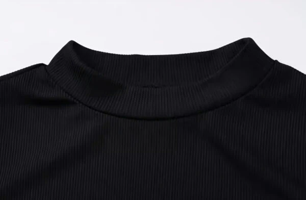 Black Cat Print Long Sleeve Top | Hanni - NewJeans 7 Black Cat Print Long Sleeve Top | Hanni - NewJeans - Image 5