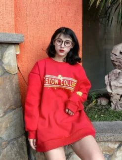 Red Boston College Sweatshirt | IU