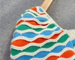 Green Striped Puff Sleeve Crop Top | IU -Amped Apparel IU Green Striped Puff Sleeve Crop Top 4 600x480 1