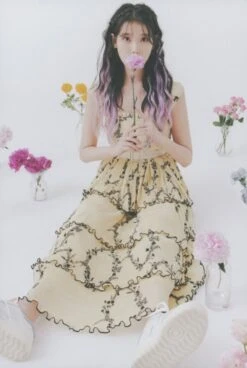 Yellow Layered Maxi Dress | IU -Amped Apparel IU Yellow Layered Maxi Dress 1 scaled 600x894 1