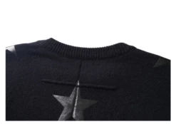 Black Stars And Stripes Sweatshirt | Jackson - GOT7 -Amped Apparel Jackson GOT7 Black Stars And Stripes Sweater 10 600x423 1