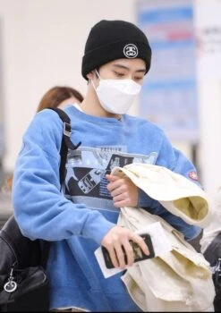 Blue Washed Crew Neck Sweatshirt | Jaehyun - NCT 18 Blue Washed Crew Neck Sweatshirt | Jaehyun - NCT -Amped Apparel Jaehyun C0a0v0 Washed Crew Neck Sweater Inspiration 3 600x851 1