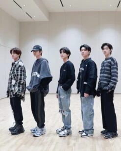 Black Distressed Plaid Shirt | Jake - Enhypen -Amped Apparel Jake Enhypen Black Distressed Plaid Shirt 2 600x746 1