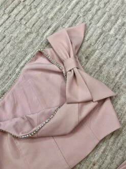 Pink Crystal Embellished Asymmetric Top | Jennie - BlackPink -Amped Apparel Jennie BlackPink Pink Crystal Embellished Asymmetric Top 8 600x800 1