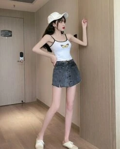 White Butterfly Crop Top | Jennie - BlackPink 12 White Butterfly Crop Top | Jennie - BlackPink -Amped Apparel Jennie BlackPink White Butterfly Crop Top 6 600x749 1