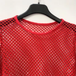 Black Wide Mesh Top | Jeongin- Stray Kids -Amped Apparel Jeongin Stray Kids Black Wide Mesh Crop Top 2 600x600 1