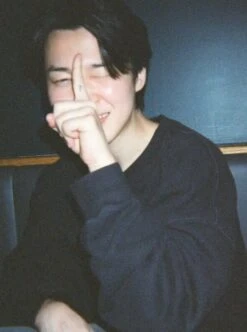 Black Letter G Print Sweatshirt | Jimin - BTS -Amped Apparel Jimin BTS Black Letter G Print Sweatshirt 1