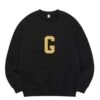 Black Letter G Print Sweatshirt | Jimin - BTS -Amped Apparel Jimin BTS Black Letter G Print Sweatshirt 2 600x770 1