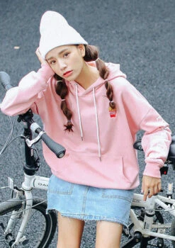 Pink Fries Hoodie | Jin - BTS -Amped Apparel Jin BTS Clothing Idea Pink Fries Hoodie e1643804540554