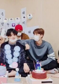 Grey Sweatshirt With Stripe Detail | Jin - BTS -Amped Apparel Jin BTS Grey Sweater With Stripe Detail 1 e1643822047381