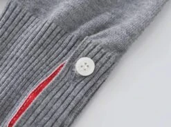 Grey Sweatshirt With Stripe Detail | Jin - BTS -Amped Apparel Jin BTS Grey Sweatshirt With Stripe Detail 3 600x448 1