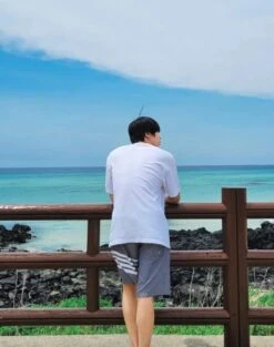 Grey Board Shorts | Jin – BTS 19 Grey Board Shorts | Jin – BTS -Amped Apparel Jin – BTS Grey Board Shorts 12 600x760 1