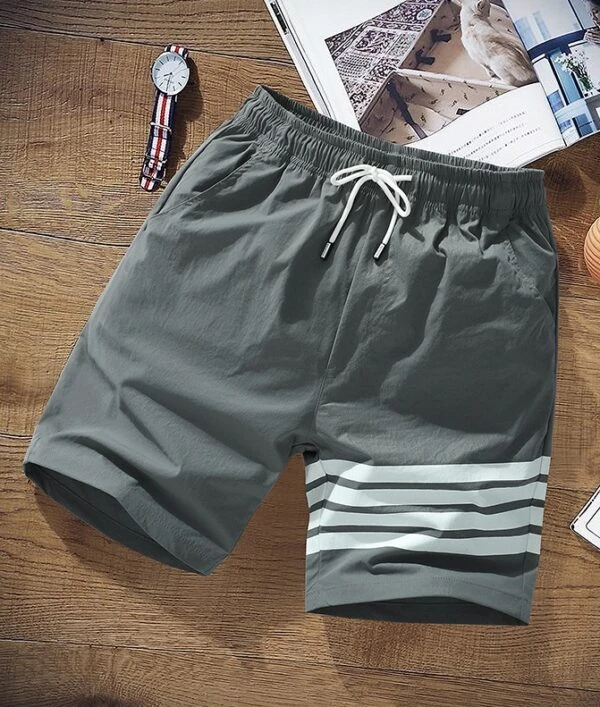 Grey Board Shorts | Jin – BTS 3 Grey Board Shorts | Jin – BTS