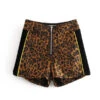 Brown Leopard Print Shorts | Jisoo - Blackpink