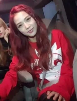 Red Crying Anime Sweatshirt | Jisoo - BlackPink -Amped Apparel Jisoo Crying Anime Sweater Inspiration 2 600x784 1