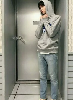 Grey 1997 Print Hoodie | Johnny - NCT -Amped Apparel Johnny 1997 Hoodie Inspiration 3 e1643277045842 600x826 1