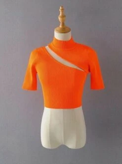 Pink Slant Chest Cut Crop Top | Joy - Red Velvet 21 Pink Slant Chest Cut Crop Top | Joy - Red Velvet -Amped Apparel Joy Slant Chest Cut Crop Top 8 e1643892338683