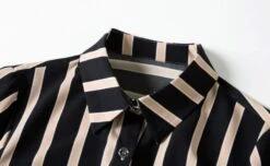 Striped Button-down Polo Shirt | Jungkook - BTS 20 Striped Button-down Polo Shirt | Jungkook - BTS -Amped Apparel Jungkook Striped Button down Polo Shirt 11 600x370 1