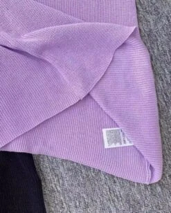 Lilac Knitted Bodycon Dress | Jennie - BlackPink -Amped Apparel Lilac Knitted Bodycon Dress Jennie BlackPink 1 600x749 1