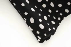 Black Polka-Dot Maxi Dress | Lisa - BlackPink -Amped Apparel Lisa BlackPink Black Polka Dot Maxi Dress 7 600x399 1