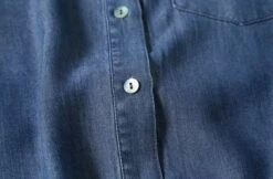 Blue Embroidered Collar Denim Shirt | Lisa - BlackPink 19 Blue Embroidered Collar Denim Shirt | Lisa - BlackPink -Amped Apparel Lisa BlackPink Blue Embroidered Collar Denim Shirt 10 600x394 1