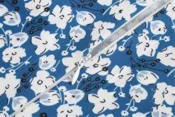 Blue Floral Sling Dress | Lisa - BlackPink -Amped Apparel Lisa BlackPink Blue Floral Sling Dress 8 600x400 1