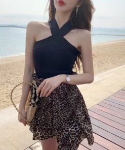 White Criss Cross Tank Top | Lisa - BlackPink -Amped Apparel Lisa BlackPink White Criss Cross Tank Top 11 600x716 1