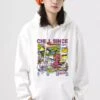 White Chill Since 1993 Pink T-Rex Hoodie | Lisa - Blackpink -Amped Apparel Lisa Blackpink White Chill Since 1993 Pink T Rex Hoodie 1