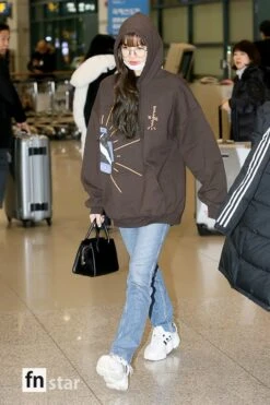 Brown In The Highest Room Hoodie | Lisa - BlackPink 23 Brown In The Highest Room Hoodie | Lisa - BlackPink -Amped Apparel Lisa In The Highest Room Brown Hoodie Inspiration 3