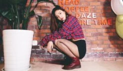 Red Plaid Crop Top | Lisa - BlackPink 24 Red Plaid Crop Top | Lisa - BlackPink -Amped Apparel Lisa Red Plaid Sweatshirt 3 600x347 1