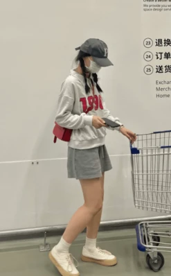 Blue 1990 Zip Collared Sweatshirt | MJ - Astro -Amped Apparel MJ Astro Blue 1990 Zip Polo Sweater 11