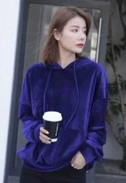 Midnight Blue Velvet Hoodie | Jin - BTS -Amped Apparel Midnight Blue Velvet Hoodie Jin BTS 6 600x866 1