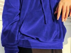 Midnight Blue Velvet Hoodie | Jin - BTS -Amped Apparel Midnight Blue Velvet Hoodie Jin BTS 9 600x450 1