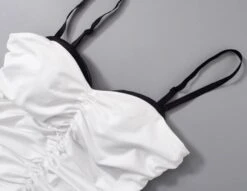 White Padded Camisole Top | Mina - Twice -Amped Apparel Mina Twice White Padded Camisole Top 5 600x465 1