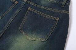 Dark Blue Denim Midi Skirt | Miyeon - (G)I-DLE -Amped Apparel Miyeon GI DLE Dark Blue Denim Midi Skirt 3 600x400 1