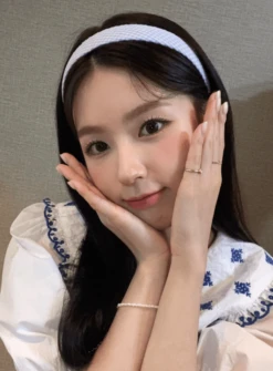 White Embroidered Doll Collar Blouse | Miyeon - (G)I-DLE -Amped Apparel Miyeon GI DLE White Embroidered Doll Collar Blouse 1