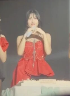 Red Asymmetric Hem Bustier Top | Momo - Twice 27 Red Asymmetric Hem Bustier Top | Momo - Twice -Amped Apparel Momo Twice Red Asymmetric Hem Bustier Top 13