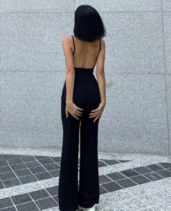 Black Bodycon Sleeveless Jumpsuit | Nayeon - Twice -Amped Apparel Nayeon Twice Black Bodycon Sleeveless Jumpsuit 1 e1668450976489 600x738 1