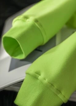 Neon Green Loose Fit Hoodie | Mark - NCT -Amped Apparel Neon Green Loose Fit Hoodie Mark NCT 5