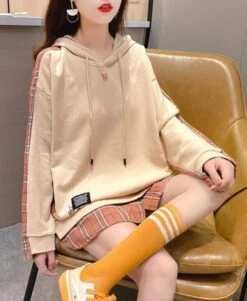 Orange Two-Piece Illusion Hoodie | Suga - BTS -Amped Apparel Orange Two Piece Illusion Hoodie Suga BTS 7 600x731 1