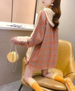 Orange Two-Piece Illusion Hoodie | Suga - BTS -Amped Apparel Orange Two Piece Illusion Hoodie Suga BTS 9 600x731 1