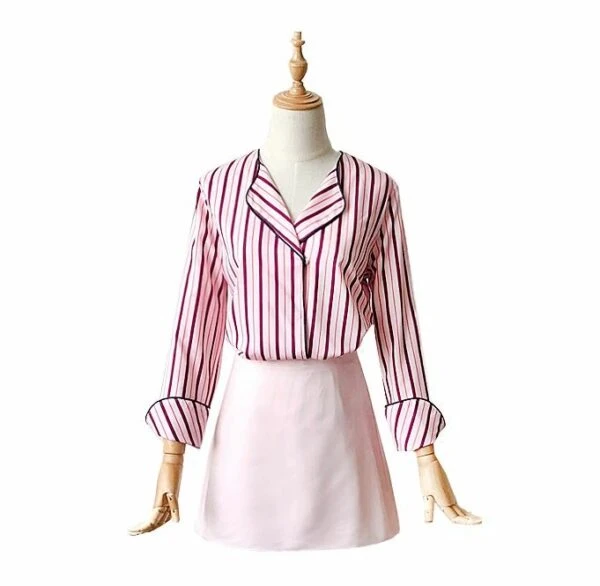 Pink Striped Shirt | Suzy 3 Pink Striped Shirt | Suzy