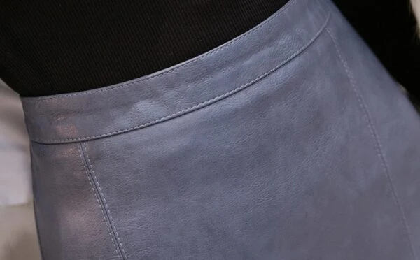 Yellow Leather Mini Skirt | Seulgi - Red Velvet 8 Yellow Leather Mini Skirt | Seulgi - Red Velvet - Image 6