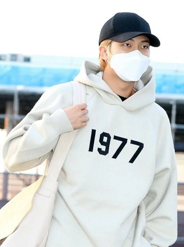 Beige 1977 Hoodie | RM - BTS 13 Beige 1977 Hoodie | RM - BTS - Image 11