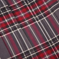 Red Plaid Mini Bow Pleated Skirt | Haerin - NewJeans -Amped Apparel Red Plaid Mini Bow Pleated Skirt Haerin NewJeans 8 600x602 1