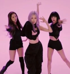 Black Half-Cut Sweatshirt | Rose - BlackPink -Amped Apparel Rose BlackPink Black Half Cut Sweatshirt 6 600x633 1