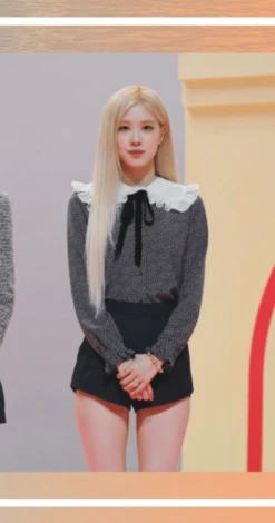 Black Lace Collar Polka Dot Top | Rose - BlackPink -Amped Apparel Rose BlackPink Black Lace Collar Polka Dot Blouse 4